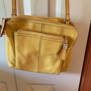 Yellow Tignanello bag